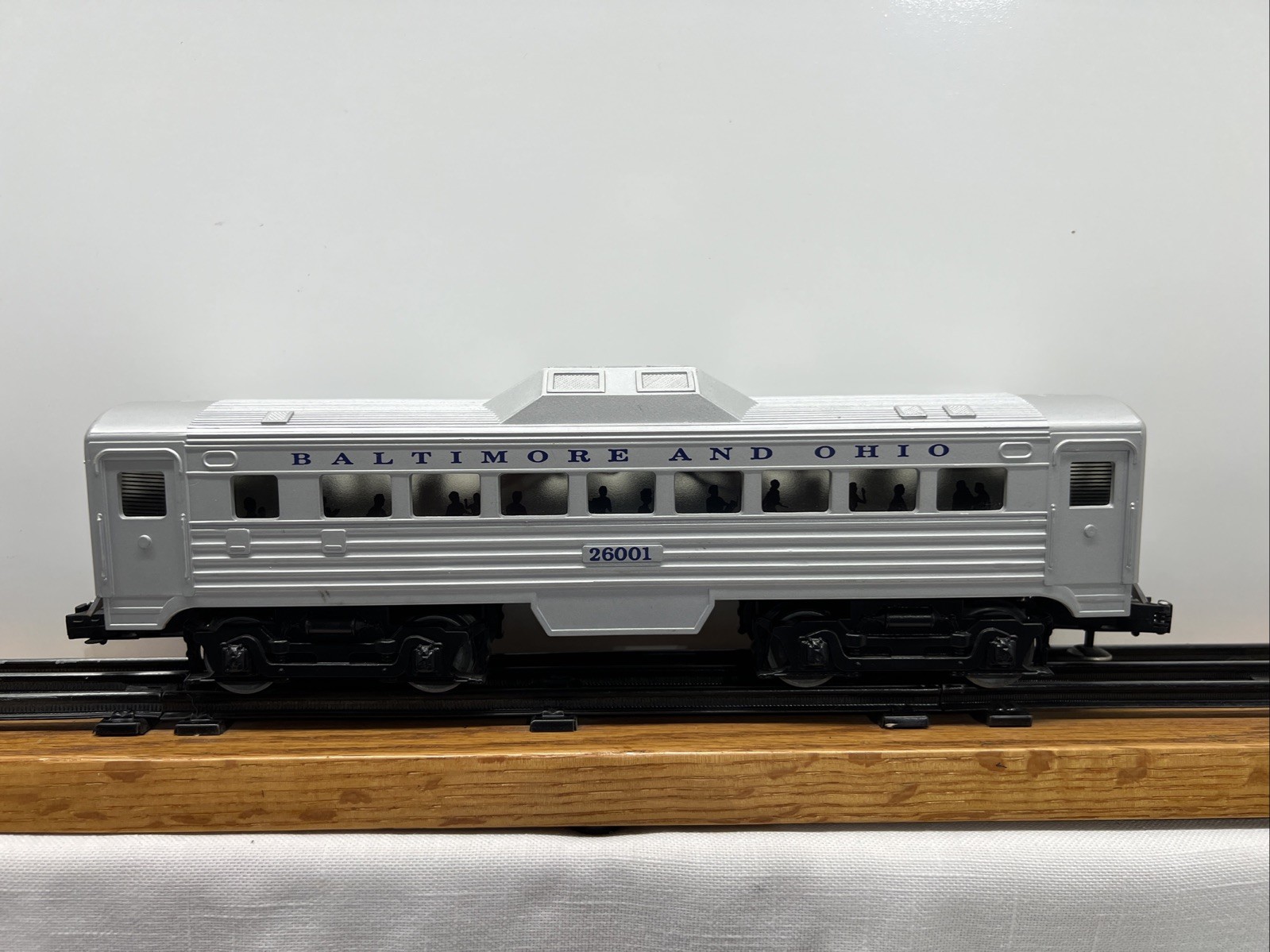 K-Line O Gauge RDC B & O 3-Unit RDC Set One Power, 2 Dummy Budd Cars