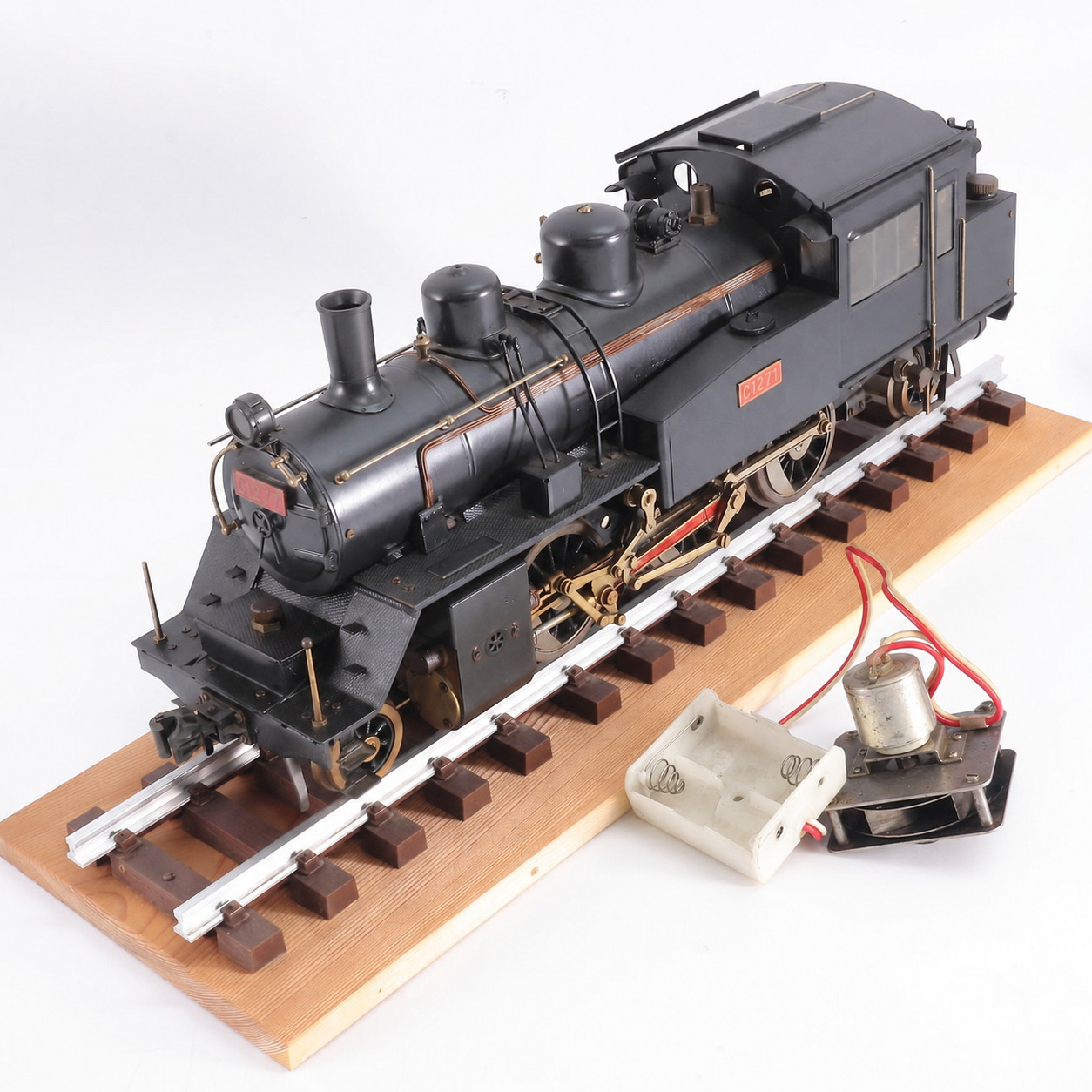 Highly Detailed Early ASTER JNR C12 Live Steam Locomotive Gauge 1 w/ Blower