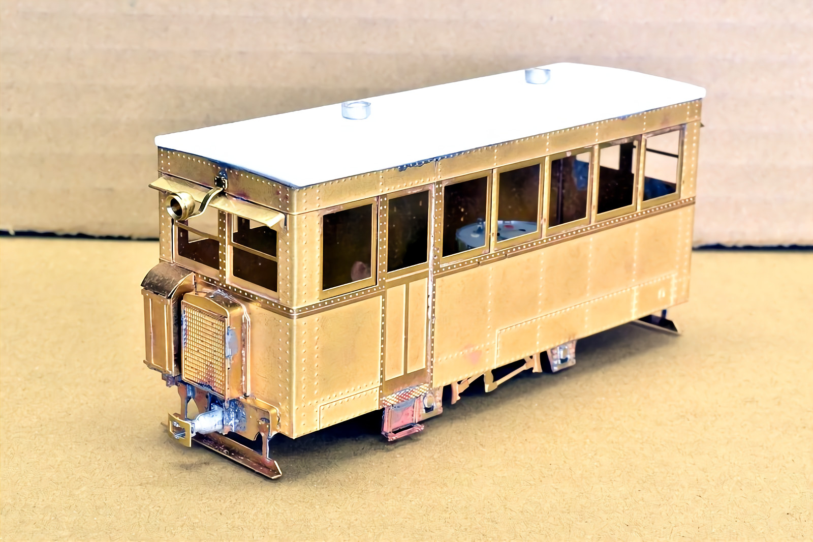 On30/Oe Scale Numajiri Gaso-101 Gasoline Railcar Kit Narrow Gauge 0e/O16.5 PH