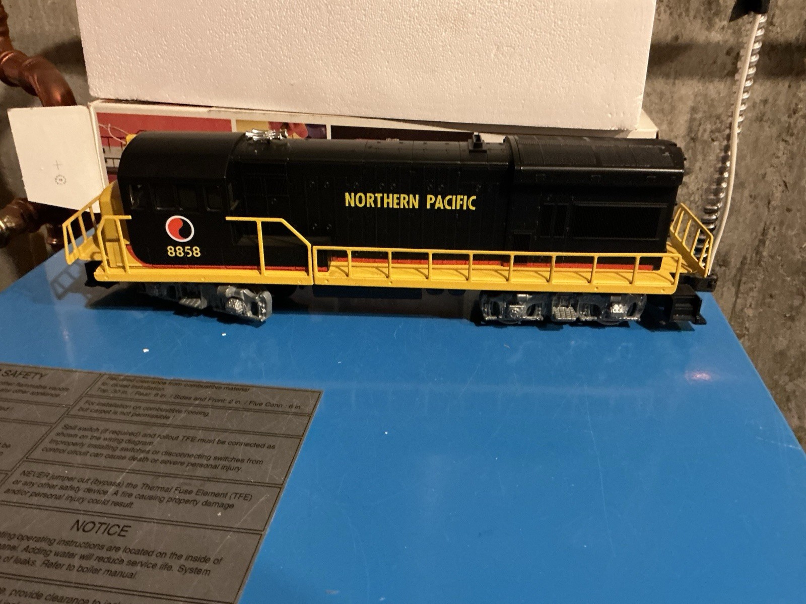Lionel Northern Pacific AA Diesel Units Locomotive 8857 & 8858 MPC Made In USA