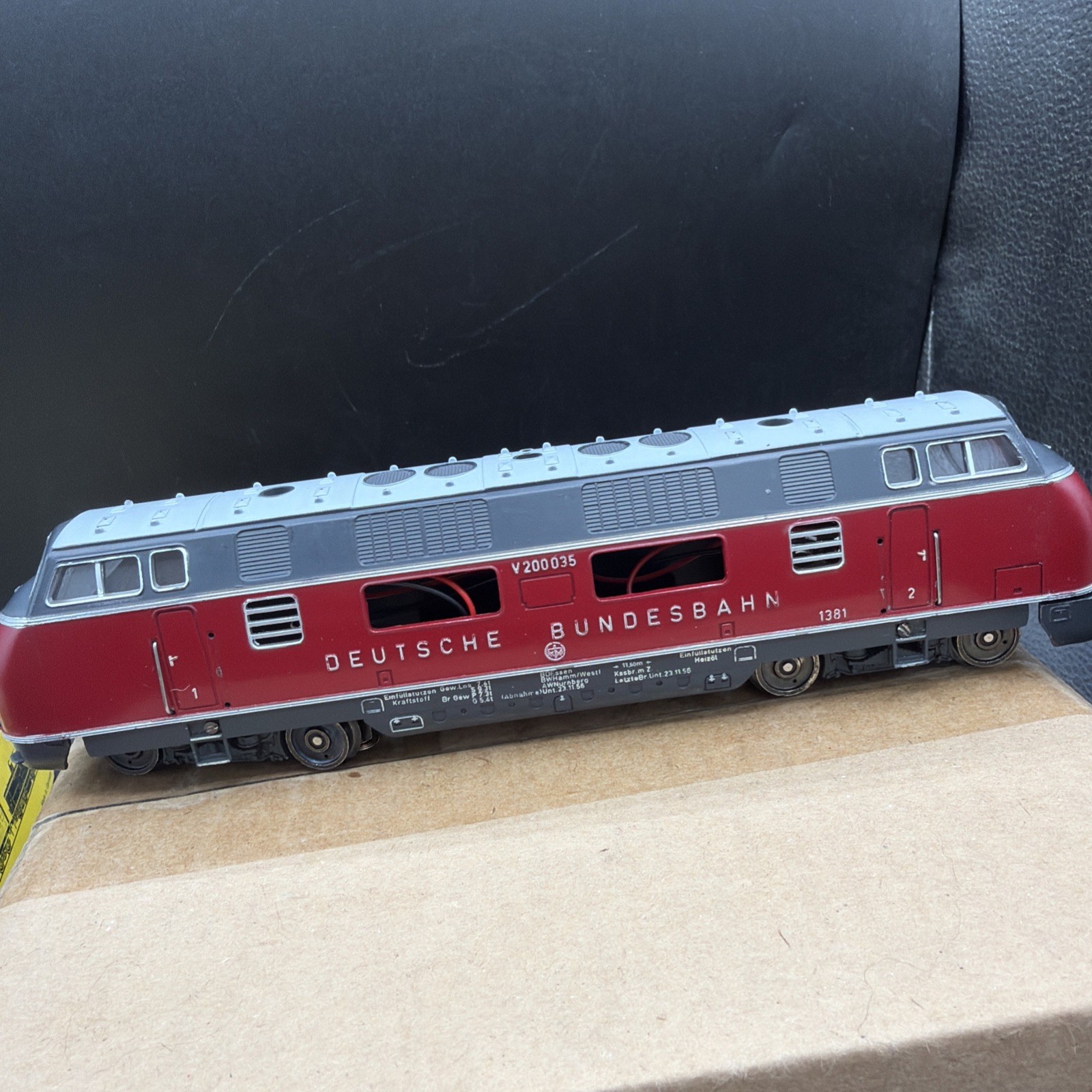VTG Fleischmann HO Scale 1381 Diesel Locomotive W/ Box V200035 READ