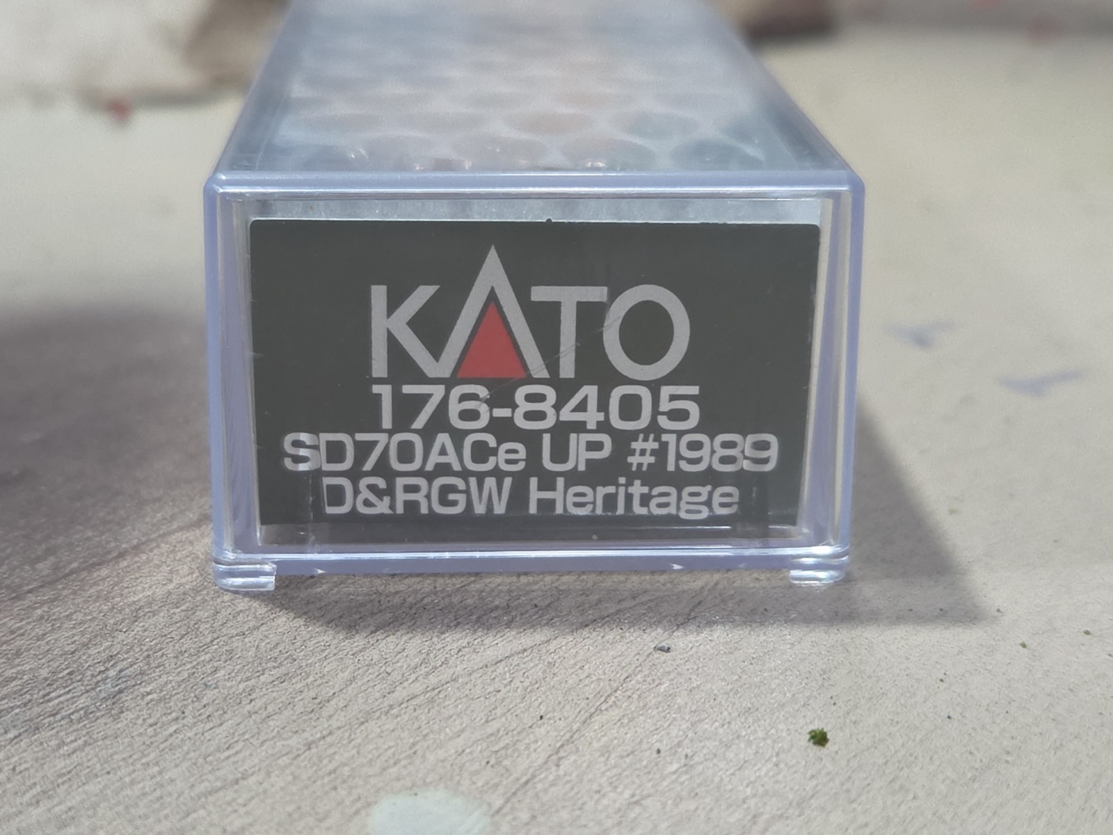 KATO N SCALE LOCOMOTIVE EMD SD70ACe D&RGW HERITAGE #1989 TESTED!