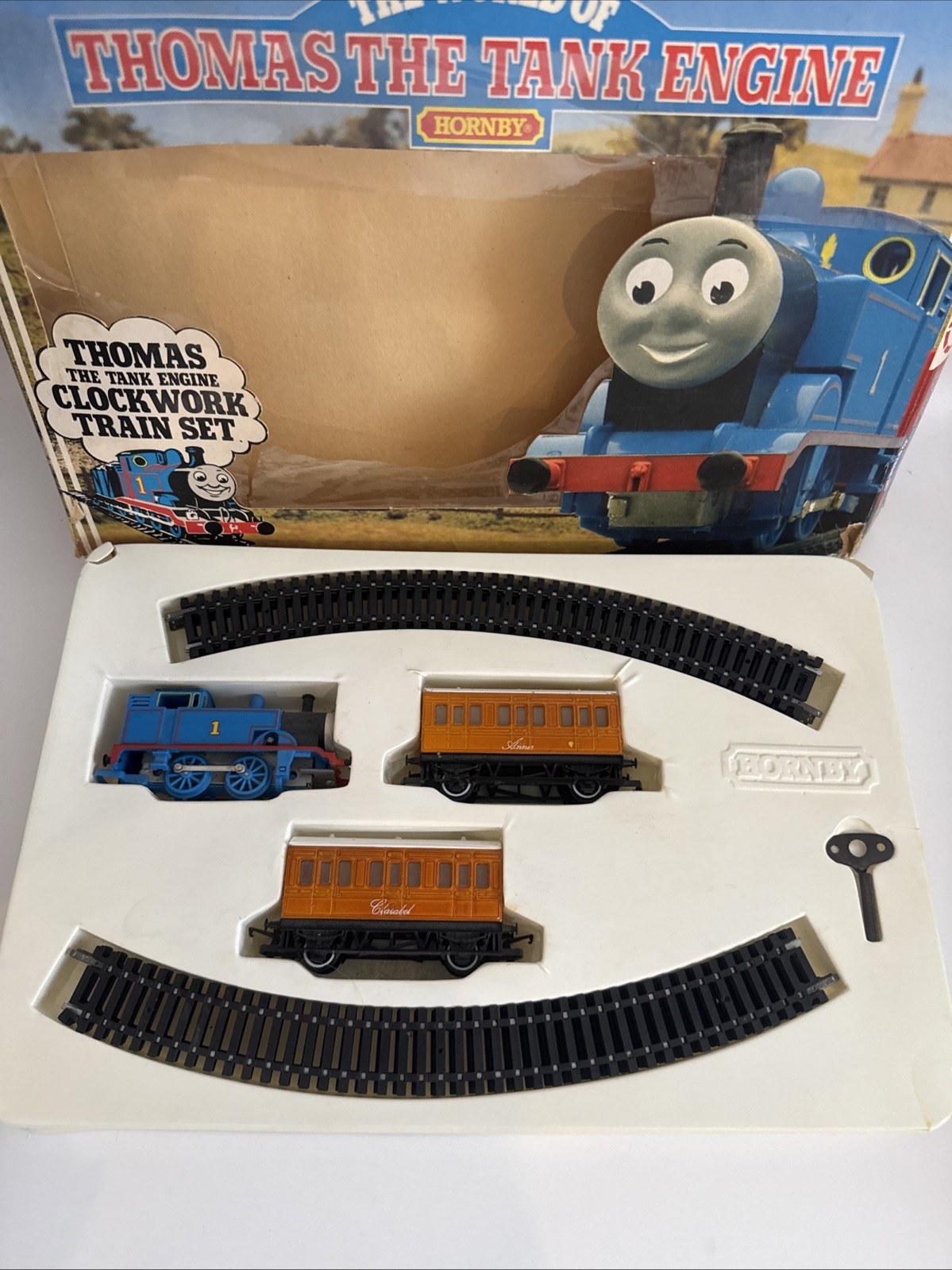Hornby R185 “The World of Thomas the Tank Engine” Clockwork Train Set Vintage