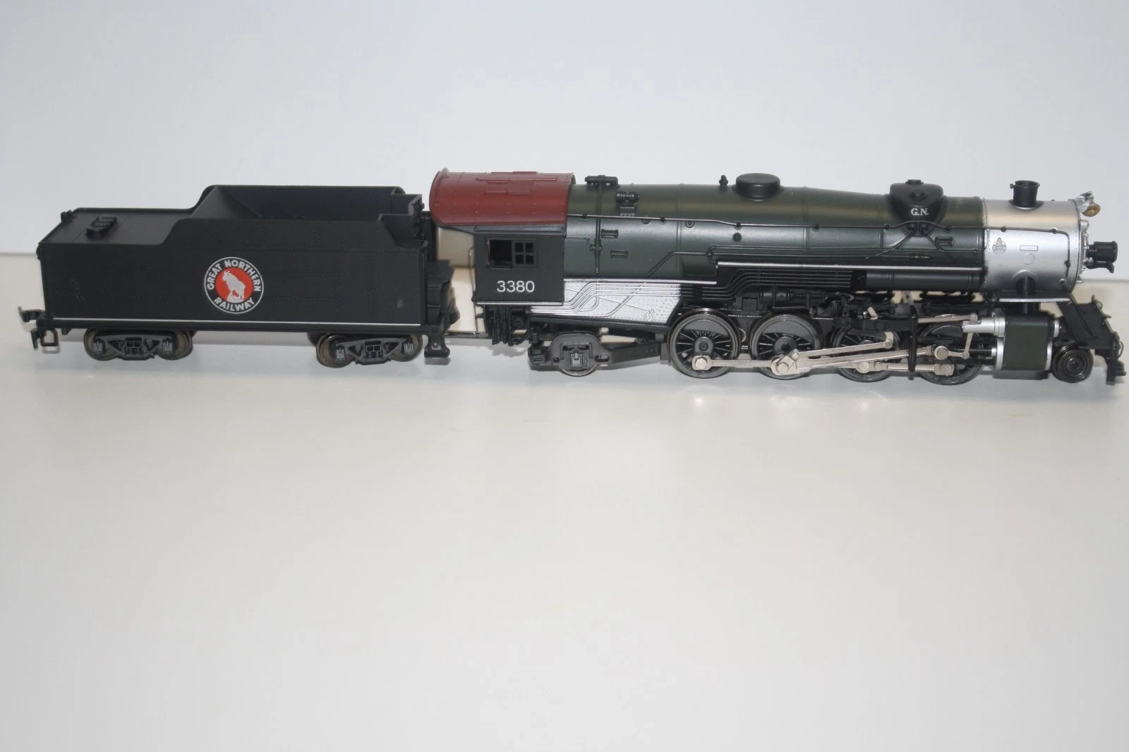 RIVAROSSI HO 2-8-2 MIKADO GREAT NORTHERN STEAM LOCOMOTIVE ** DC ** RD# 3380