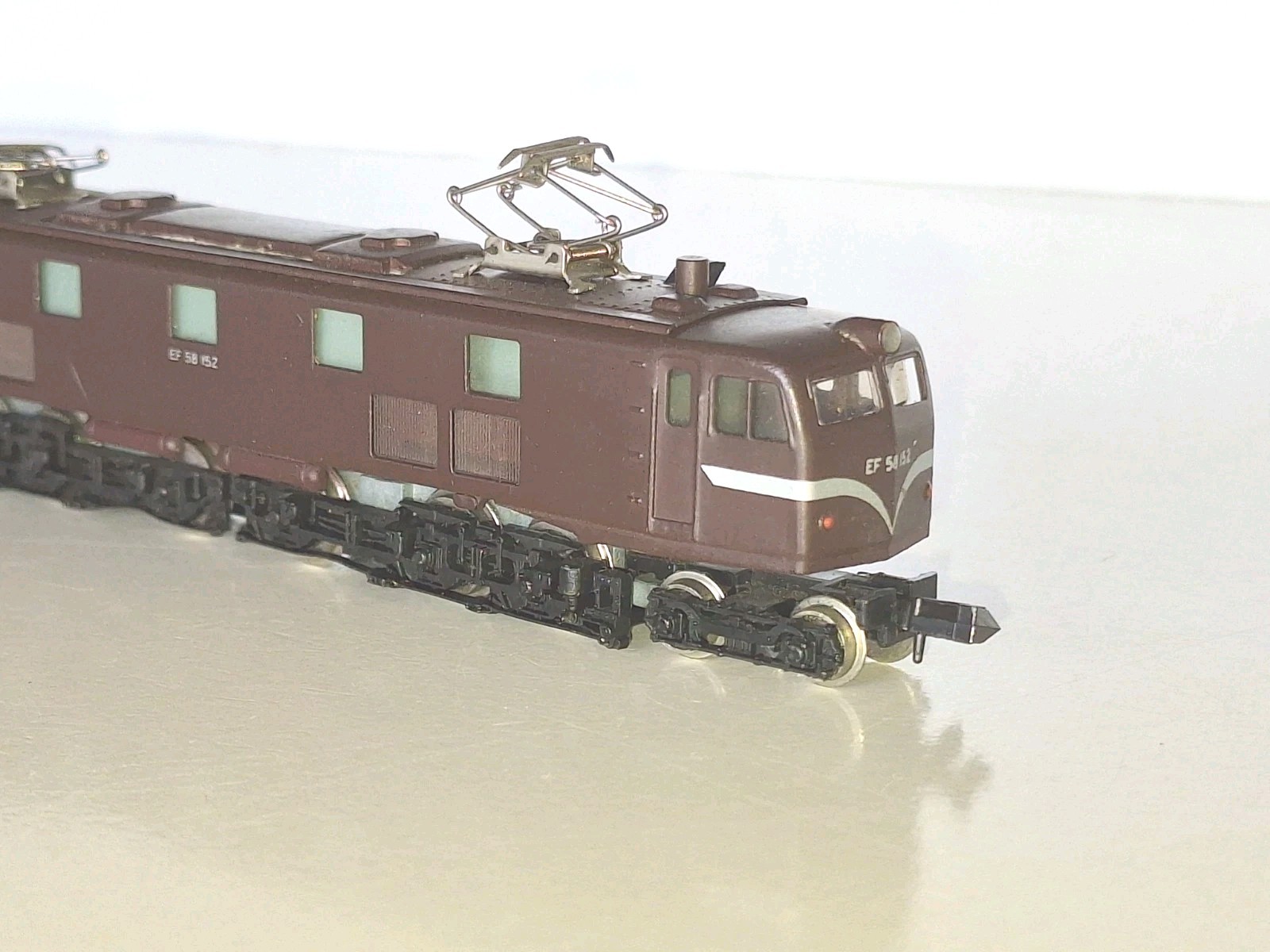 Unbranded N Scale. 4-C-C-4 Electric Loco EF 58152. V/good Cond. No Light.No Box