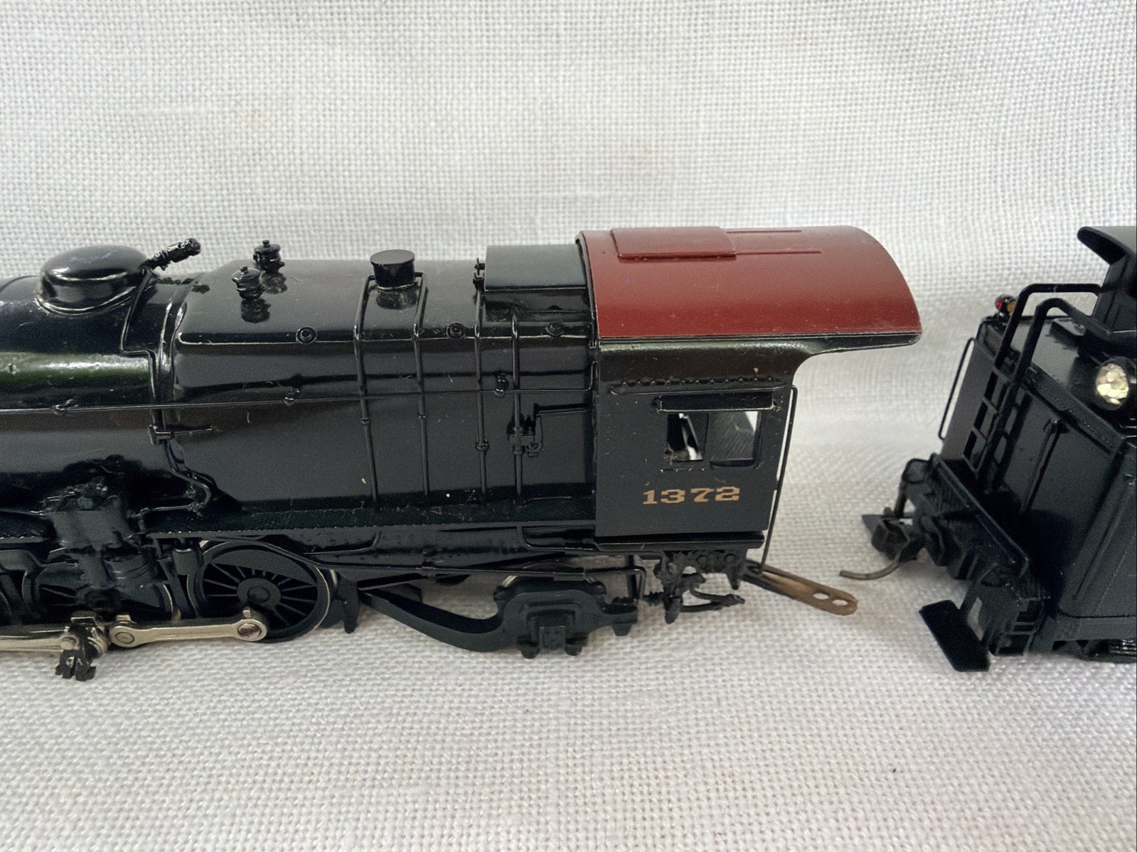HO Painted BRASS United Scale Models PRR 2-8-2 PENNSYLVANIA L-1 Mike #1372