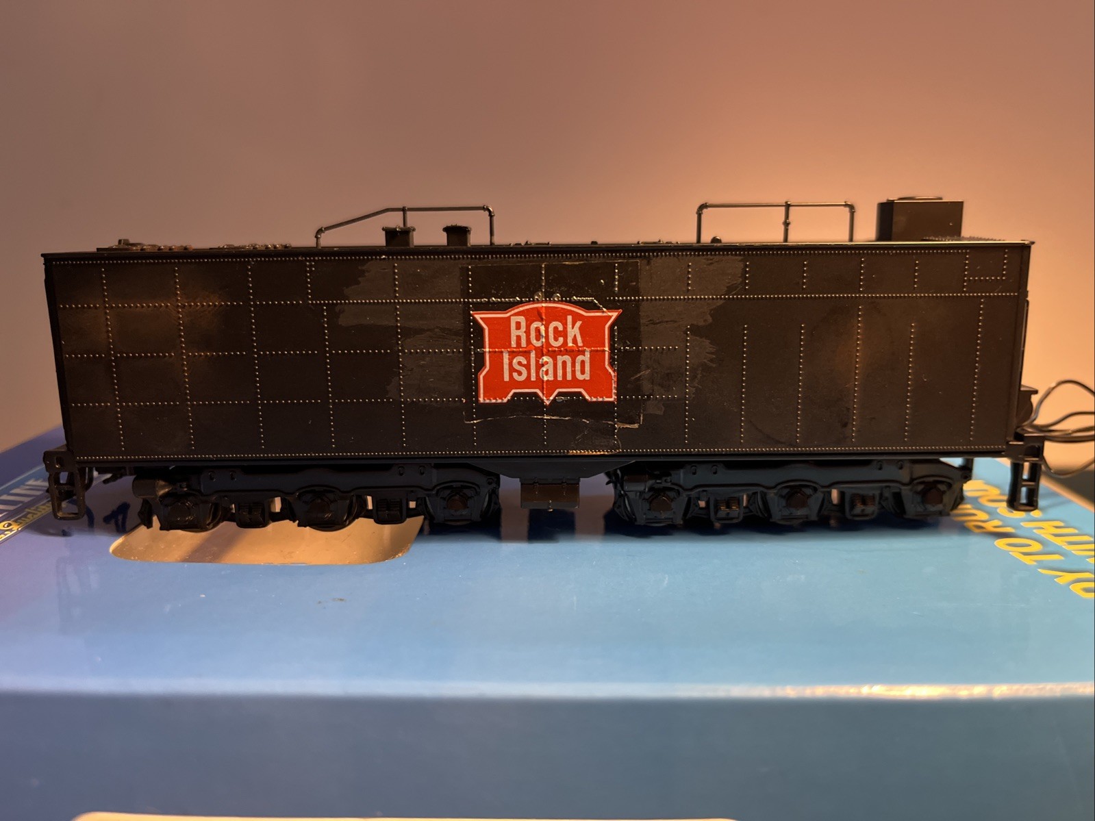 HO Scale Broadway Limited Rock Island 4-8-4 #5100 DCC/Sound TESTED CUSTOM PAINT