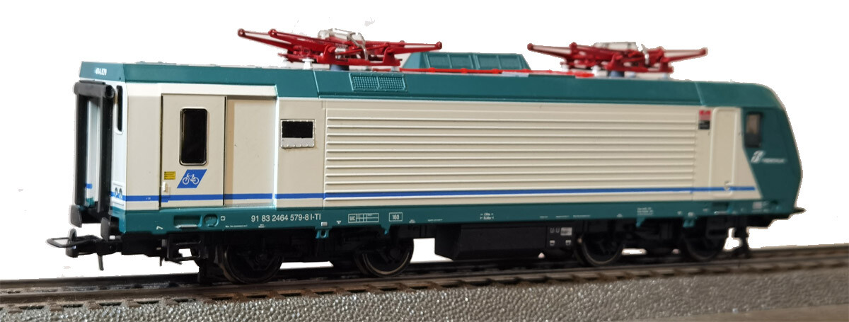 Vitrains 2718X 464.579 Trenitalia Livrea XMPR, New Marking UIC FS DCC Sound