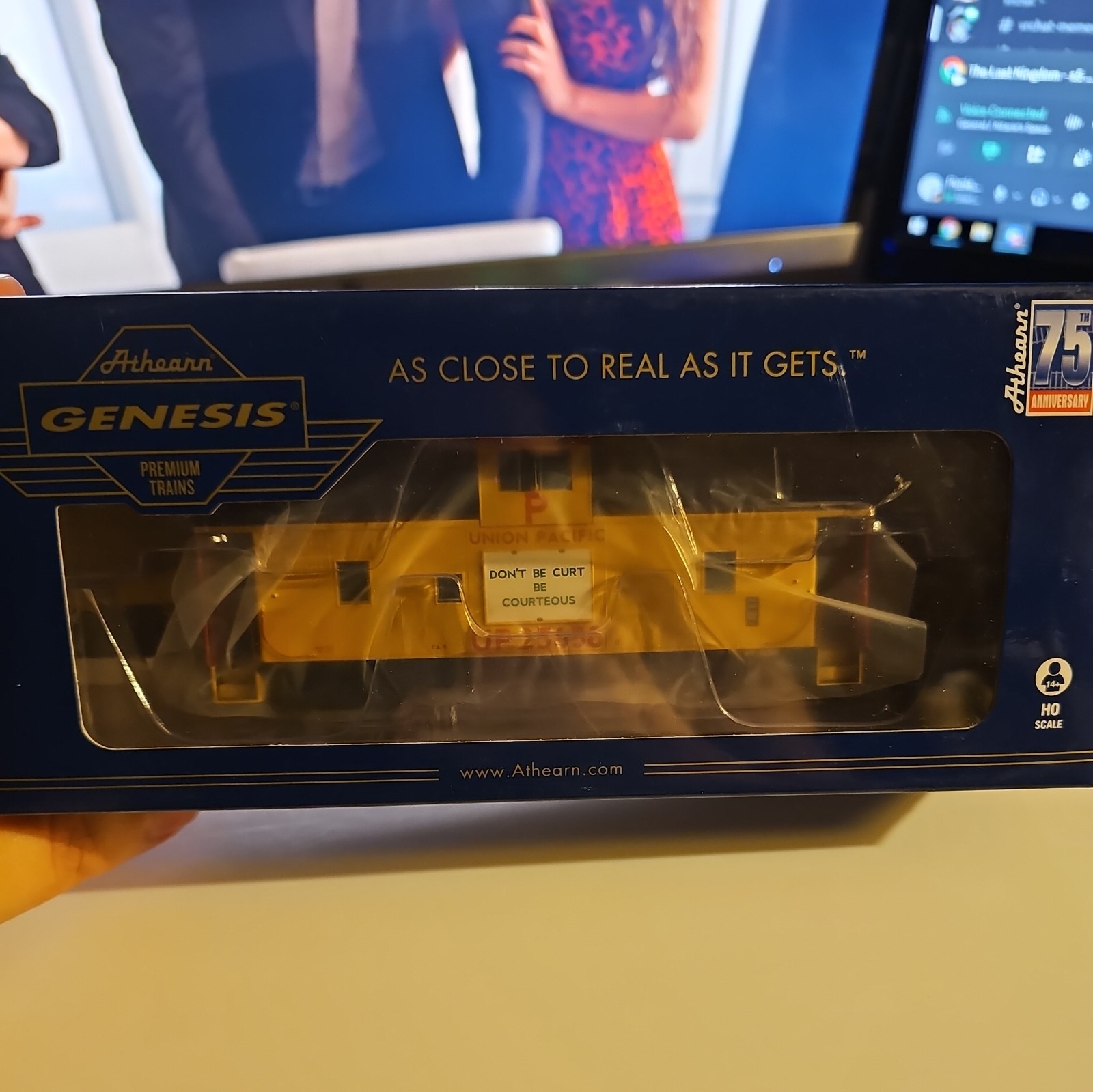 HO Scale ATHG78551 Athearn Genesis NCE LED UNION PACIFIC CA-9 Caboose 25658 1:87