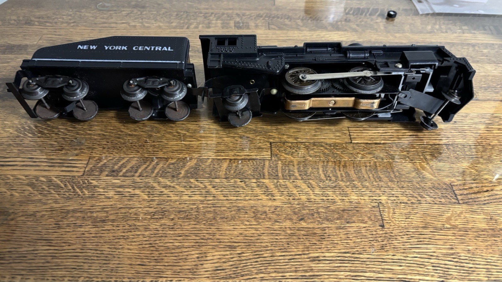 Marx O GaugeTrains 2-4-2 Steam Locomotive #1666 W/Tender New York Central