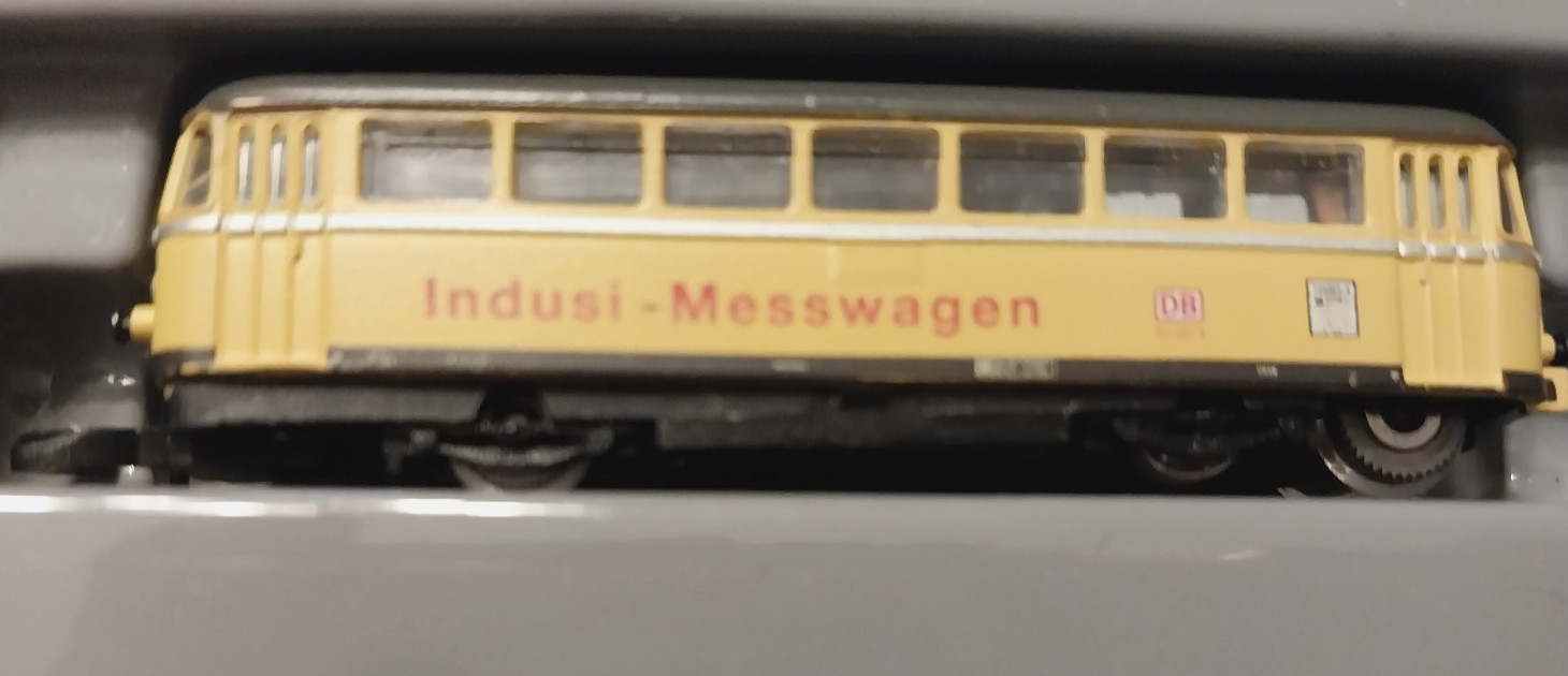 Märklin 88021 Mini-Club Messwagen Track Cleaning Car Z Scale Tested
