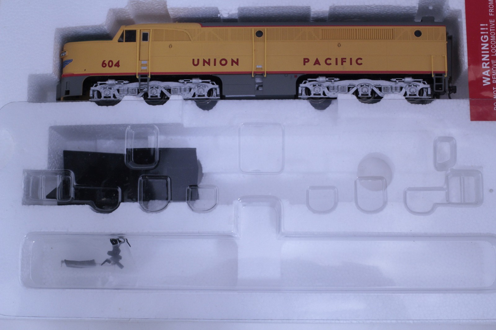 Proto2000 HO Scale Union Pacific UP #604 ALCo PA DC Powered Locomotive NEW GEARS