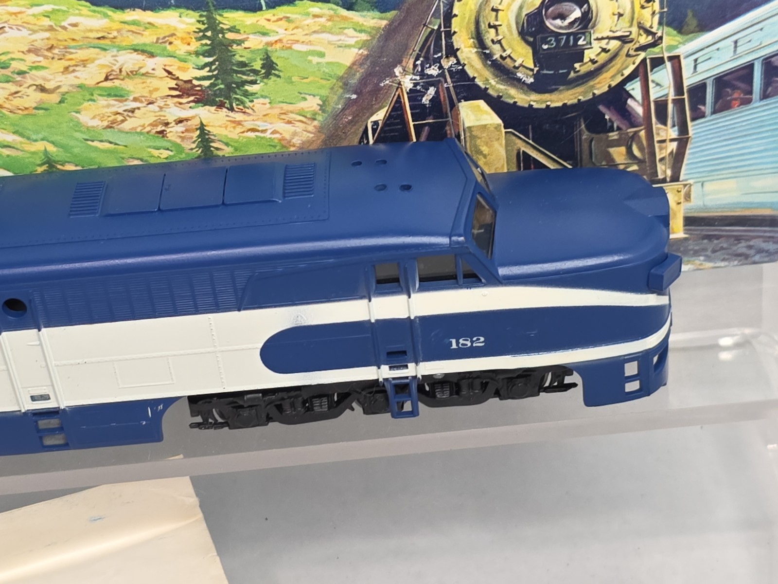 Athearn HO 3310 Nickel Plate Road 182 PA-1 Diesel Loco Clean Needs Motor Mounts