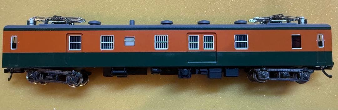 KTM Katsumi KUMOYUNI 74 HO Brass Motorized Mail Baggage Car Japan UNTESTED