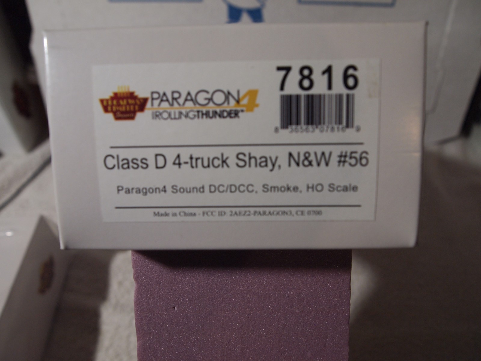 BROADWAY LIMITED 7816 NORFOLK & WESTERN 4-TRUCK SHAY #56 DCC/SOUND