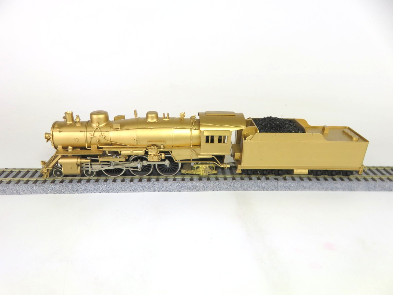AHM HCB #425 Brass HO Scale ATSF Santa Fe 4-6-2 Class 3160 Steam Locomotive