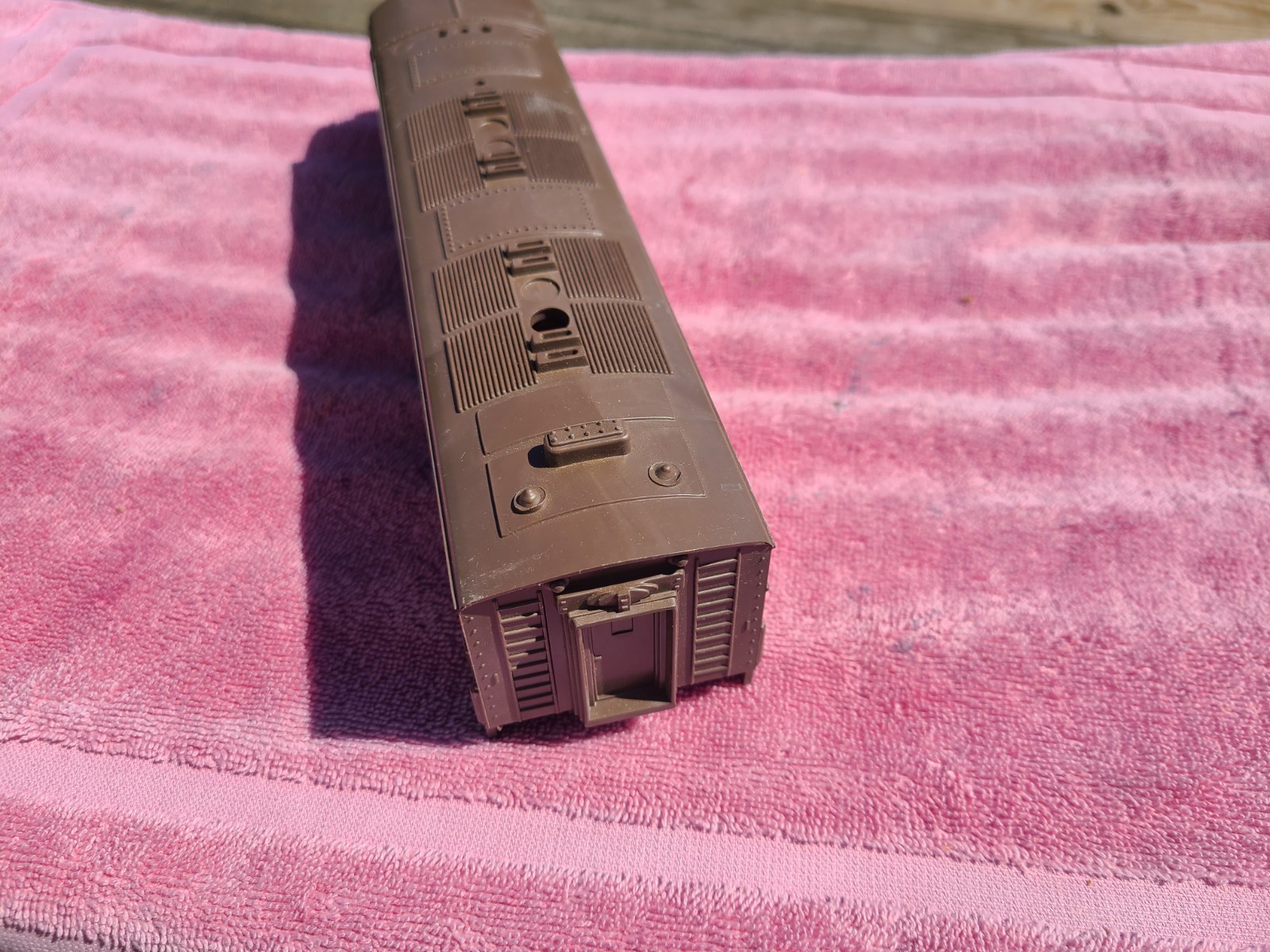 MARX E7 A UNIT DEISEL SHELL BROWN NOS