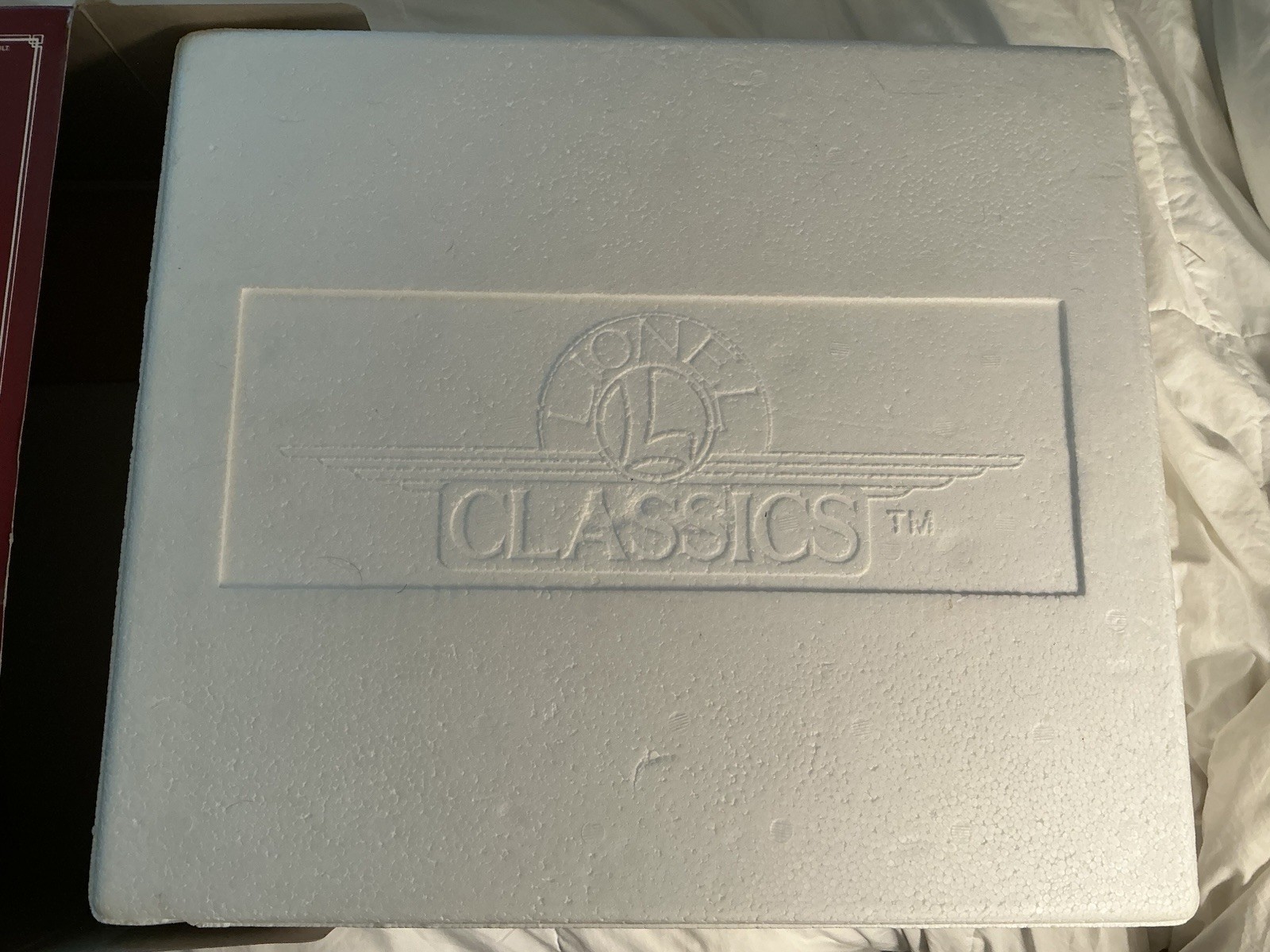 22″ Lionel Classics Standard Gauge 1-390-E Locomotive Whistle Tender & Orig Box