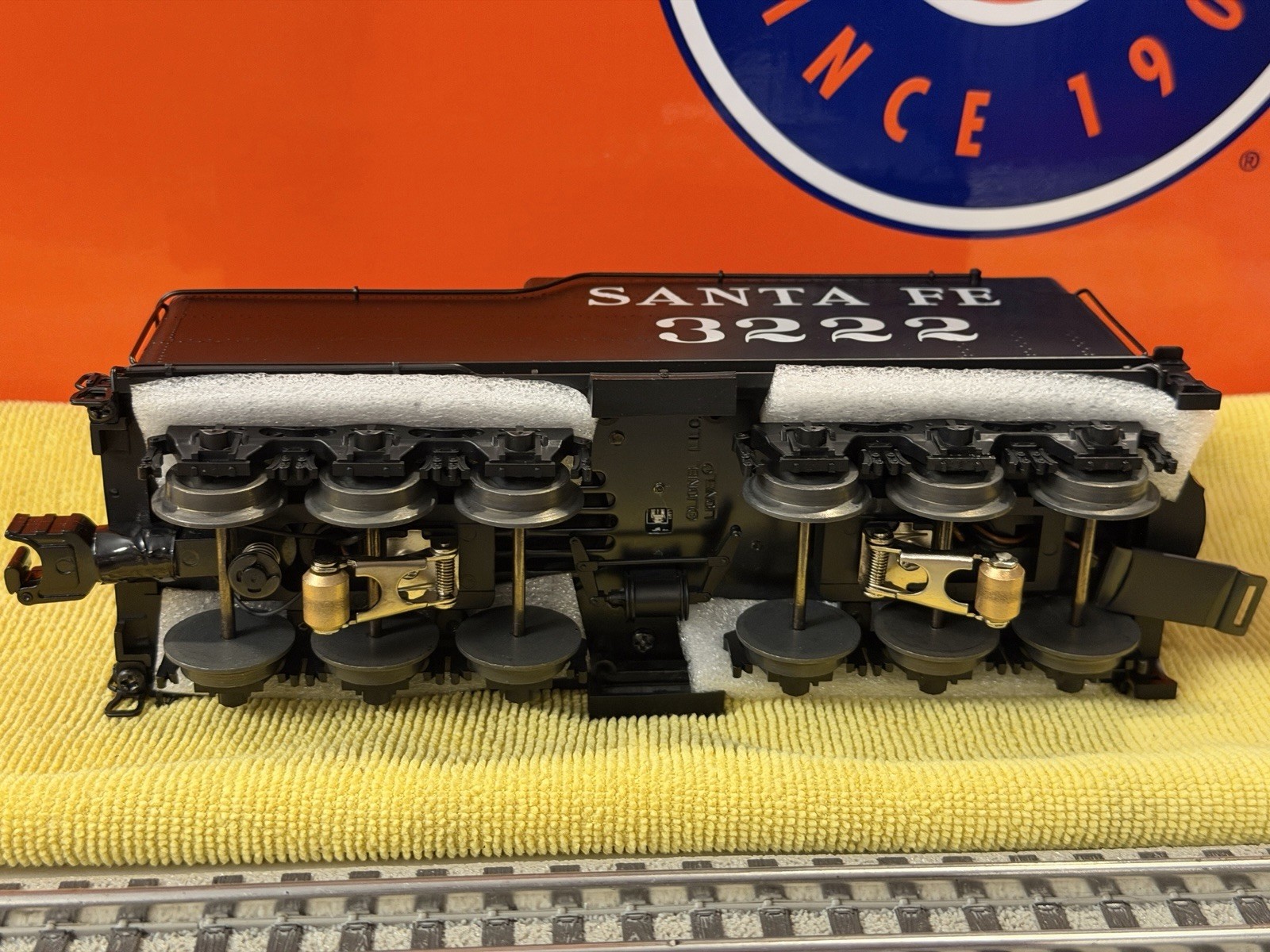 Lionel O-Scale 6-84472 Legacy ATSF Santa Fe Brass Hybrid Mikado Steam Locomotive