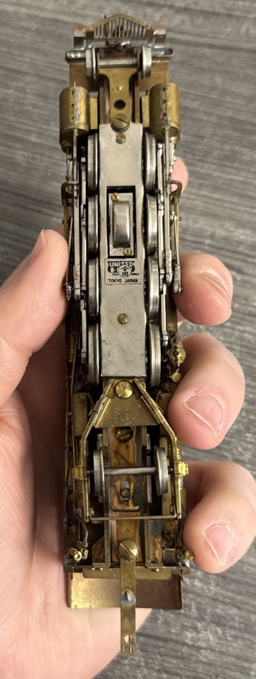 Pacific Fast Mail HO Brass Mikado USRA 2-8-2 Light – Unpainted & Tested!