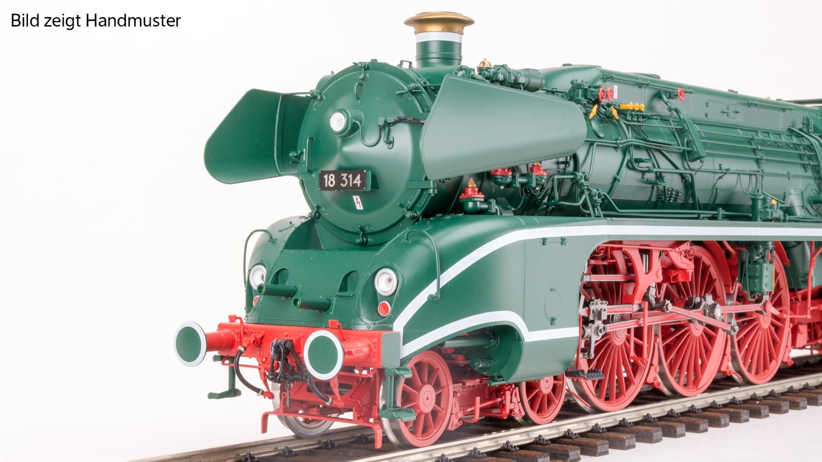 KM1 Gauge 1 Steam Locomotive BR 18 314 Digital, Various Versions
