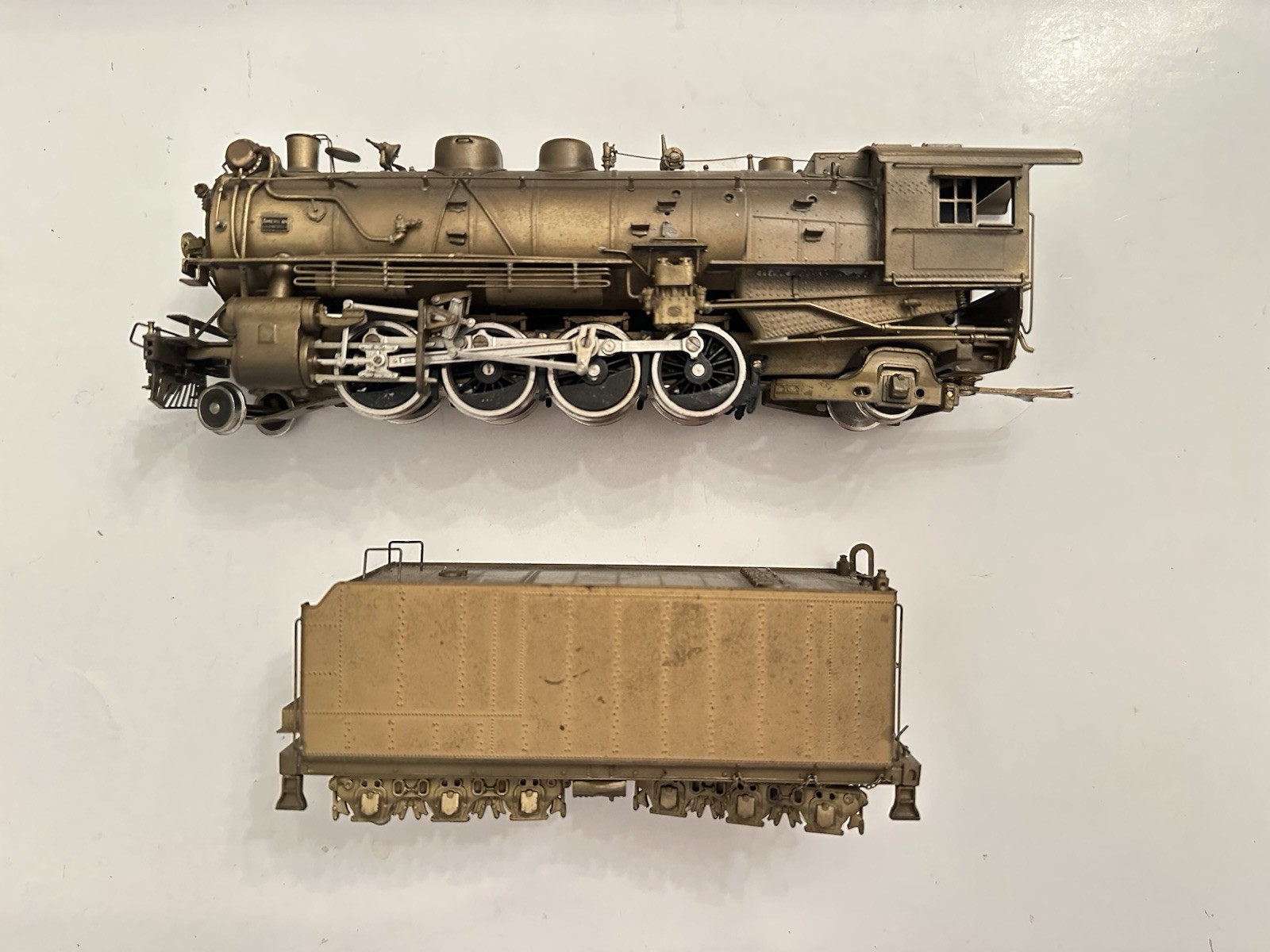 United Scale Models HO WESTERN PACIFIC 2-8-2 BRASS STEAM LOCOMOTIVE PFM/UNITED