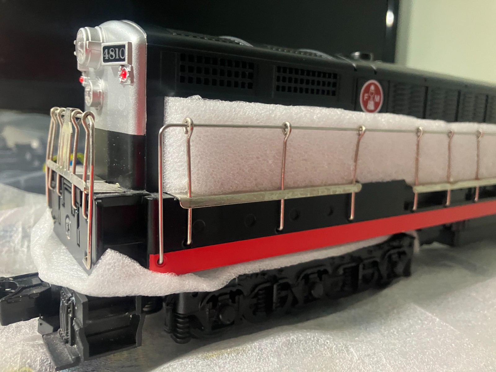 MTH PREMIER SOUTHERN PACIFIC FM TRAINMASTER DIESEL ENGINE 20-22233-1 O Ps2 BCR