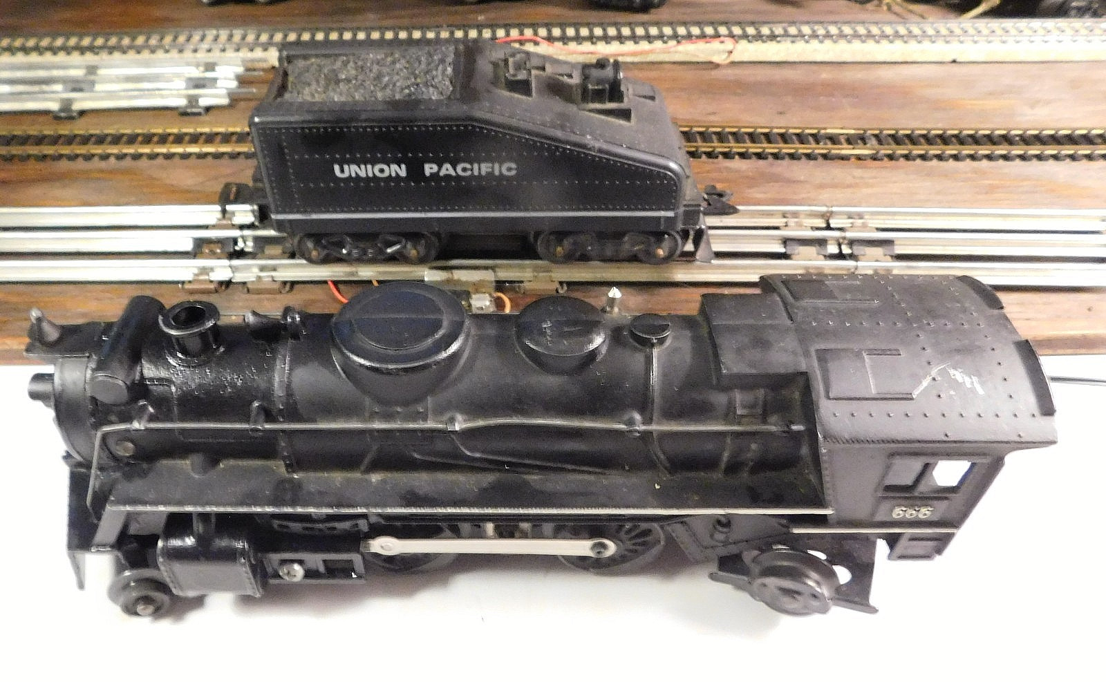 MARX 2-4-2 Smoker Locomotive ~ Union Pacific ~ Double-Reduction Rd# 666 – O