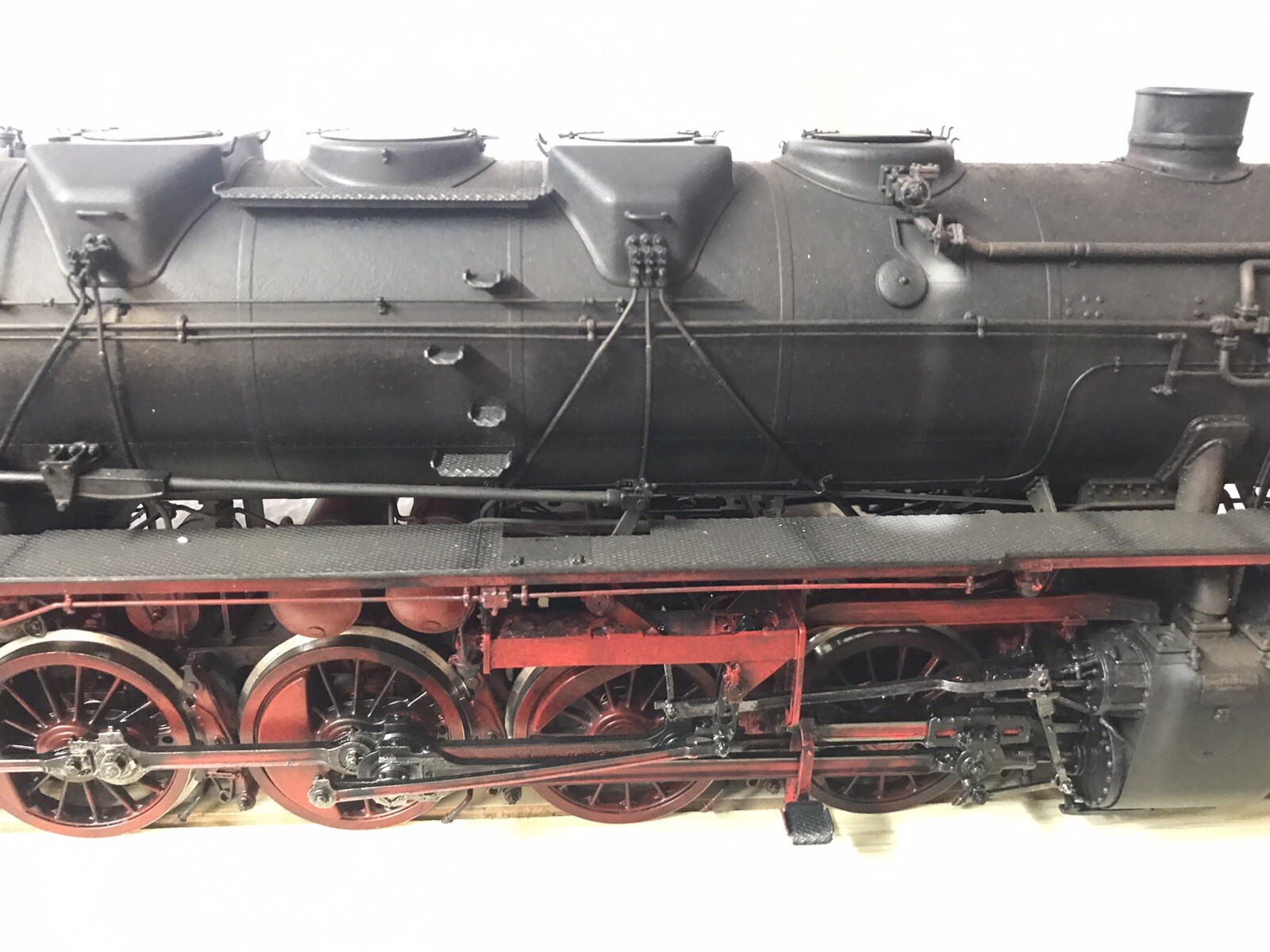 KM1 104421 BR44 1380 Gauge 1 Steam Sound Digital New Generation Patinated Boxed