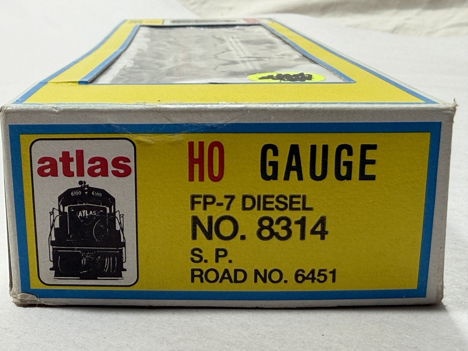 Vintage NOS Atlas FP-7 Locomotive Southern Pacific #6451 HO Austria 8314 SP NIB