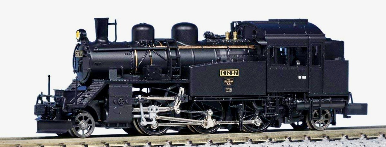 Kato 2022-1 JNR Steam Locomotive c12, NIB, n scale, ships from the USA