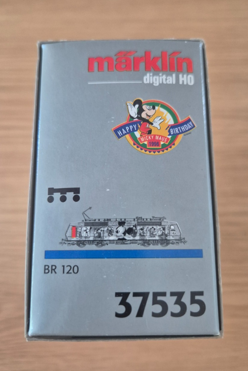 MäRKLIN 37535 BR 120 MICKEY MOUSE DISNEY ELECTRIC LTD EDITION HO BRAND NEW