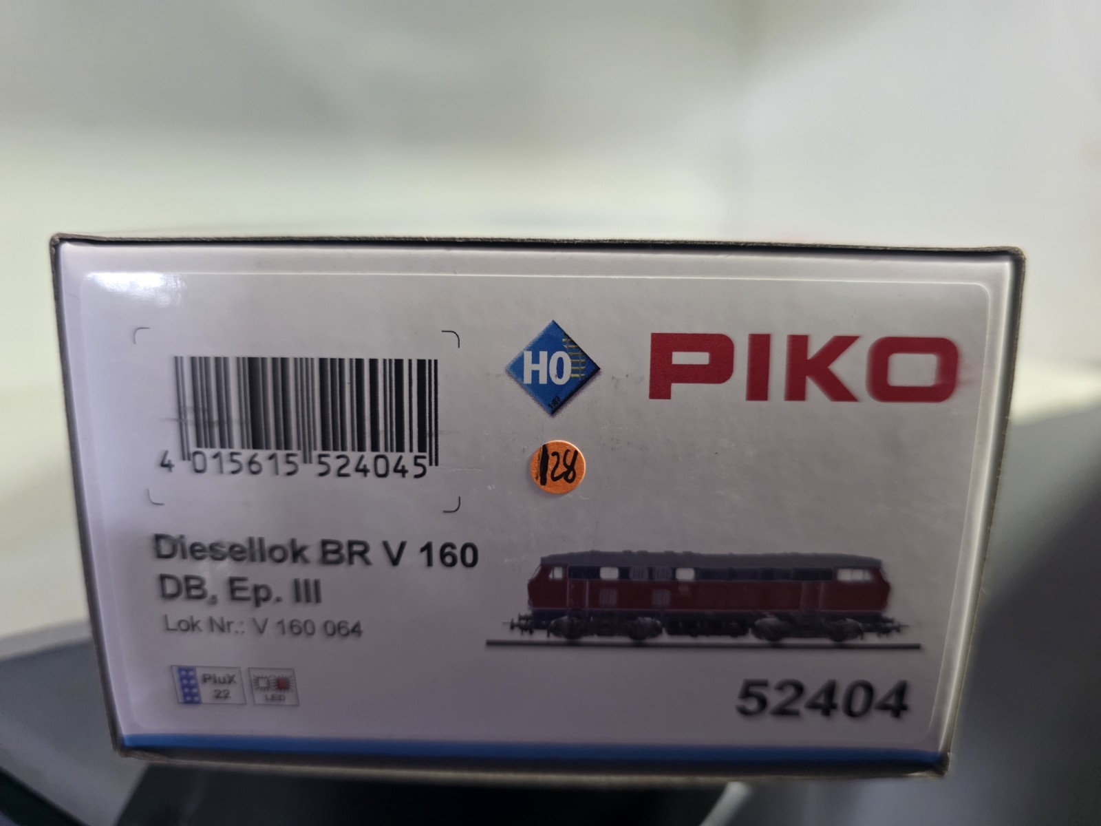 Piko DB BR 160 Diesel Locomotive 52404 HO Scale DCC Ready