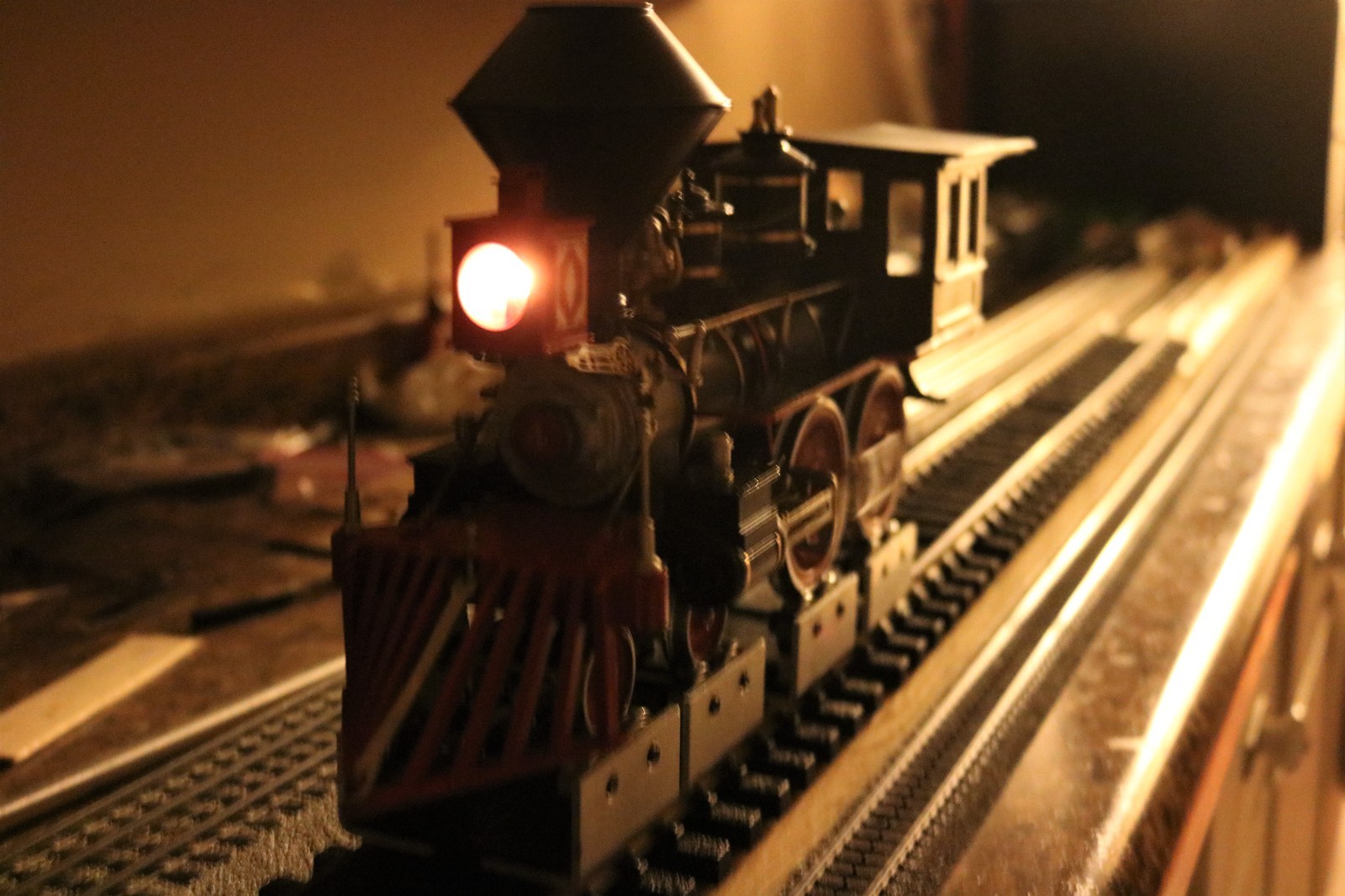 MINTISH RARE G scale Brass DELTON Southern Pacific Lines SP 4-4-0 #4 -Ser#21