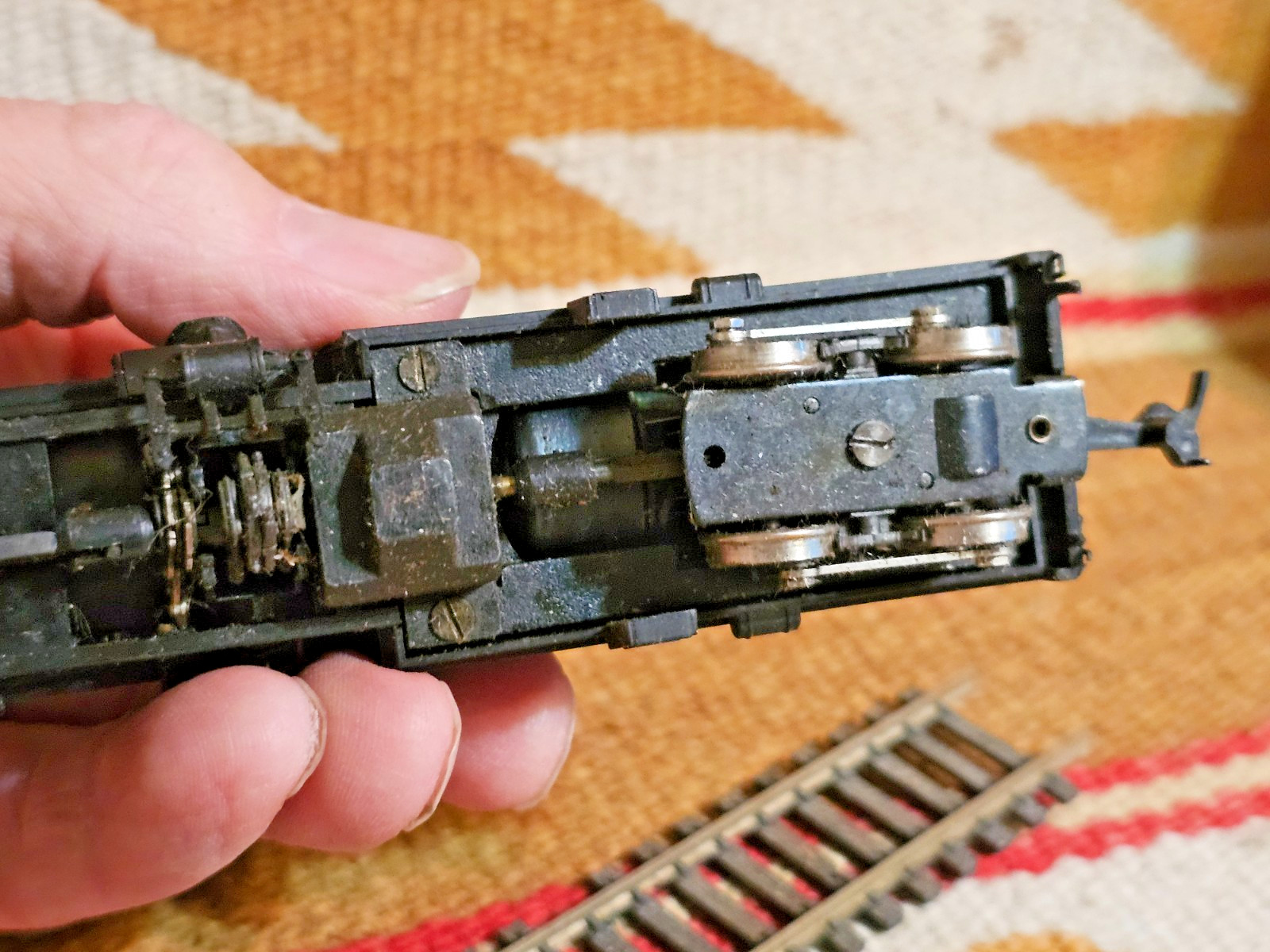 SCARC Rivarossi 17554 HO Scale Heisler 2 Track PACIFIC LUMBER Logging Locomotive