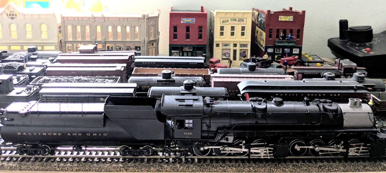 **1 OF ONLY 64! OVERLAND AJIN BRASS B&O EL-3A 2-8-8-0 HO *RUNS G@@D *SUPER NICE!