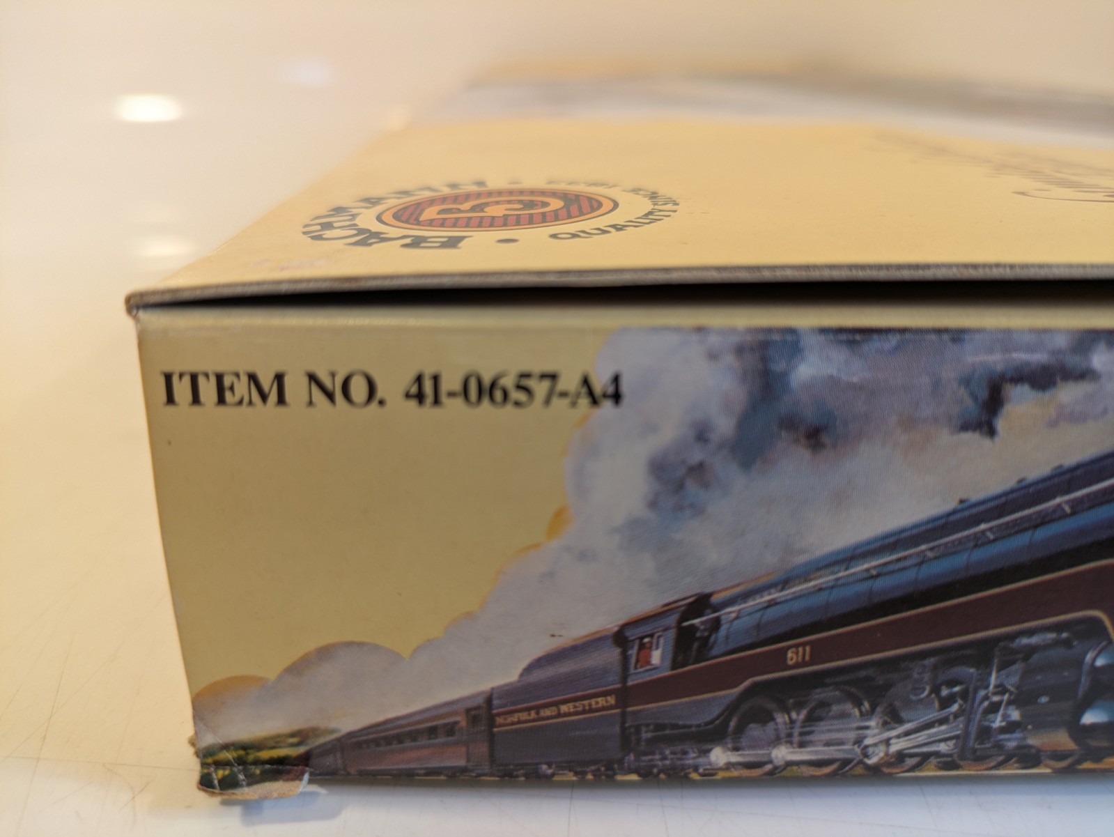 HO 4-8-4 Class J w/ Tender NW Norfolk & Western “Spirit of Roanoke” NOS #0657-A4