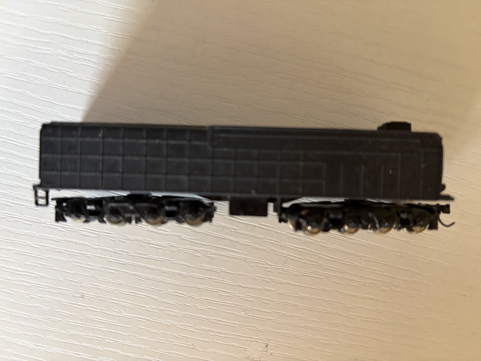 2- n scale tenders Santa Fe 3780 and one unnamed
