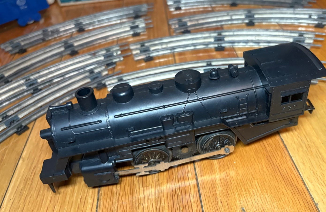 + Marx Vintage O Gauge #4305 Steam Locomotive Freight Car Set w/ Box *ST