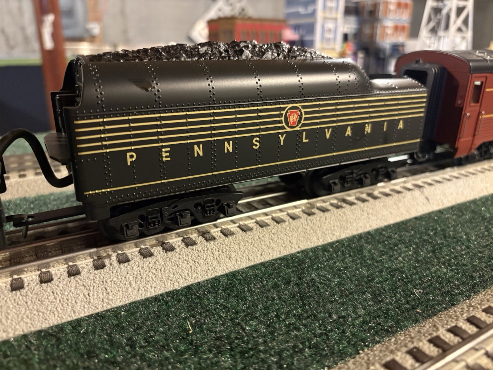 MTH Railking 30-1118-1 PRR 4-6-2 K-4s Torpedo 3768, Die-Cast, PS3.0 Upgrade! O31