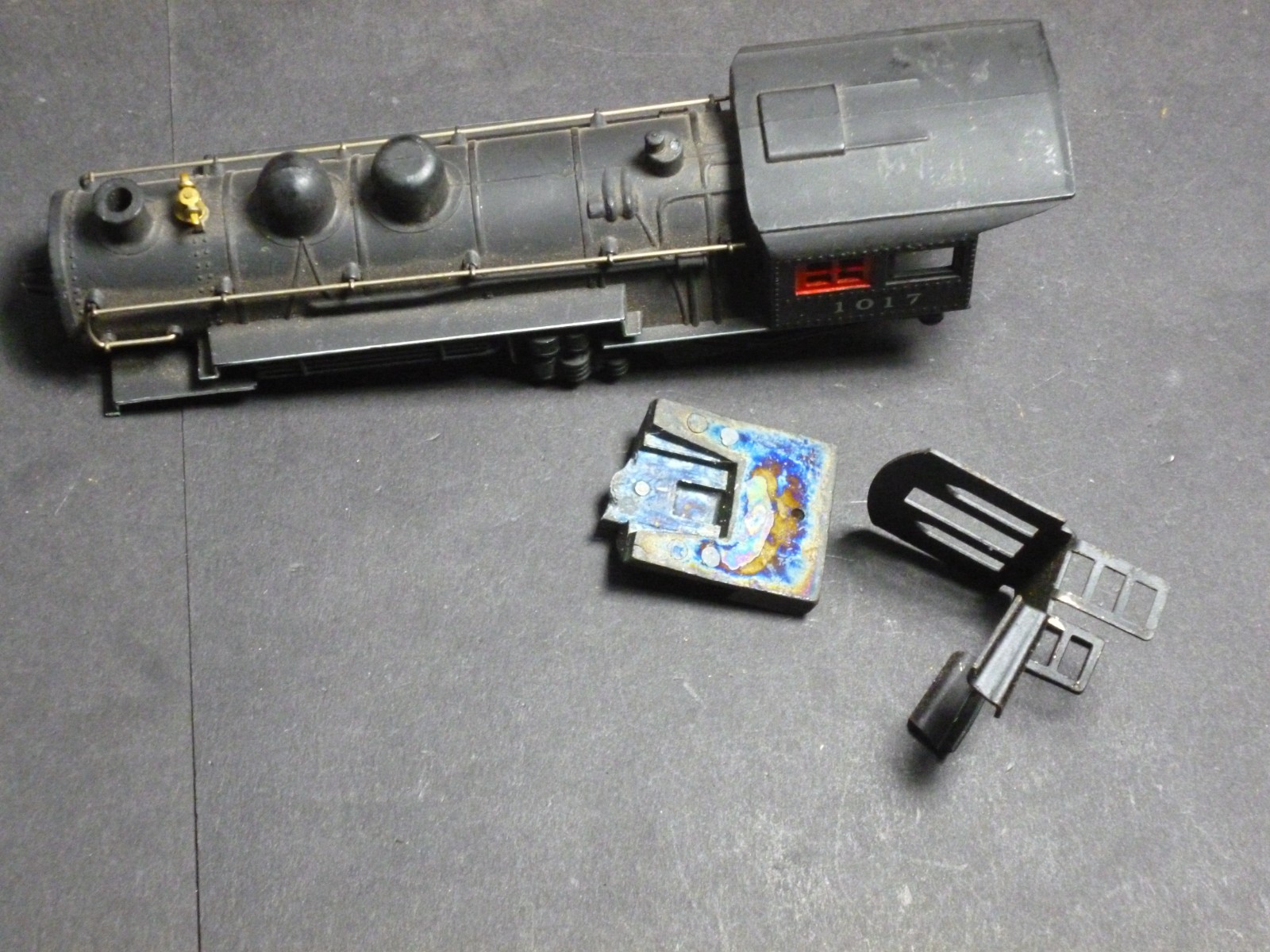 Ho Japaneese steam locomotive 0-6-2 shell 327