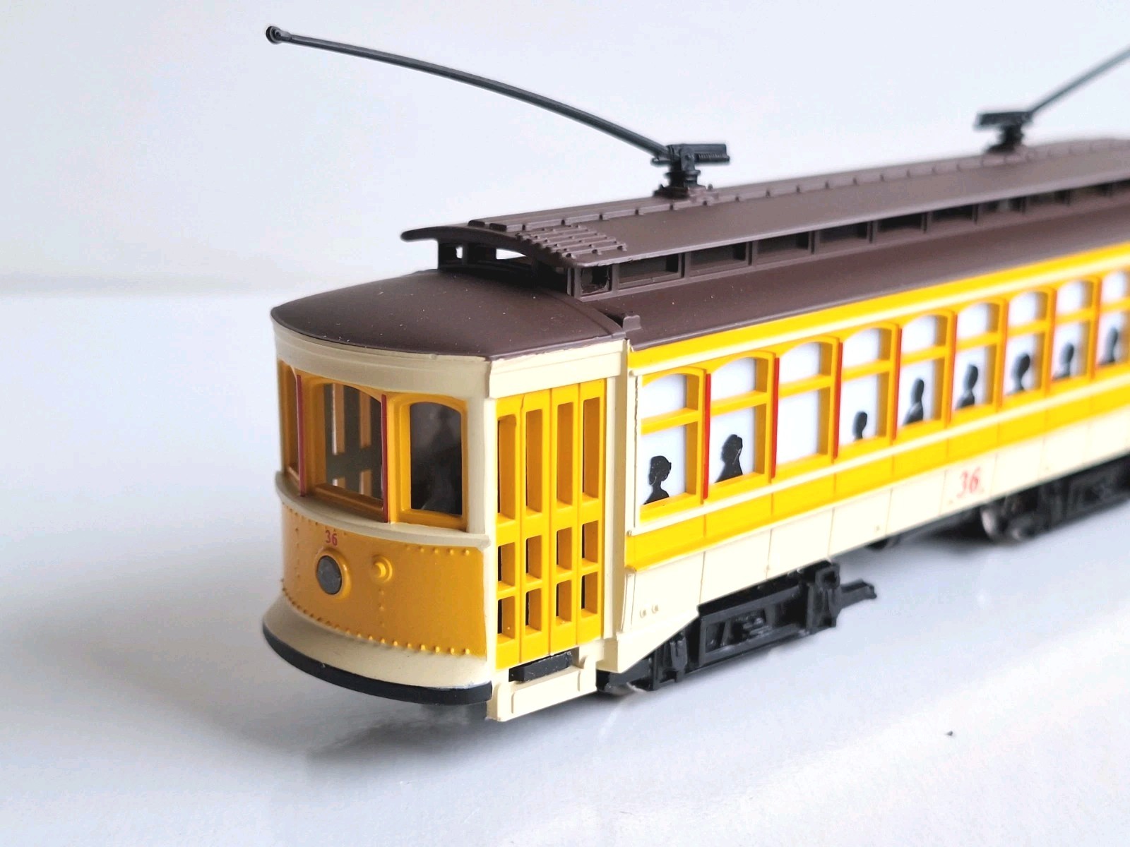 Bachmann 61048 Brill Trolley. New Old Stock. Mint Cond. 2 Rail DC.Boxed.HO Scale