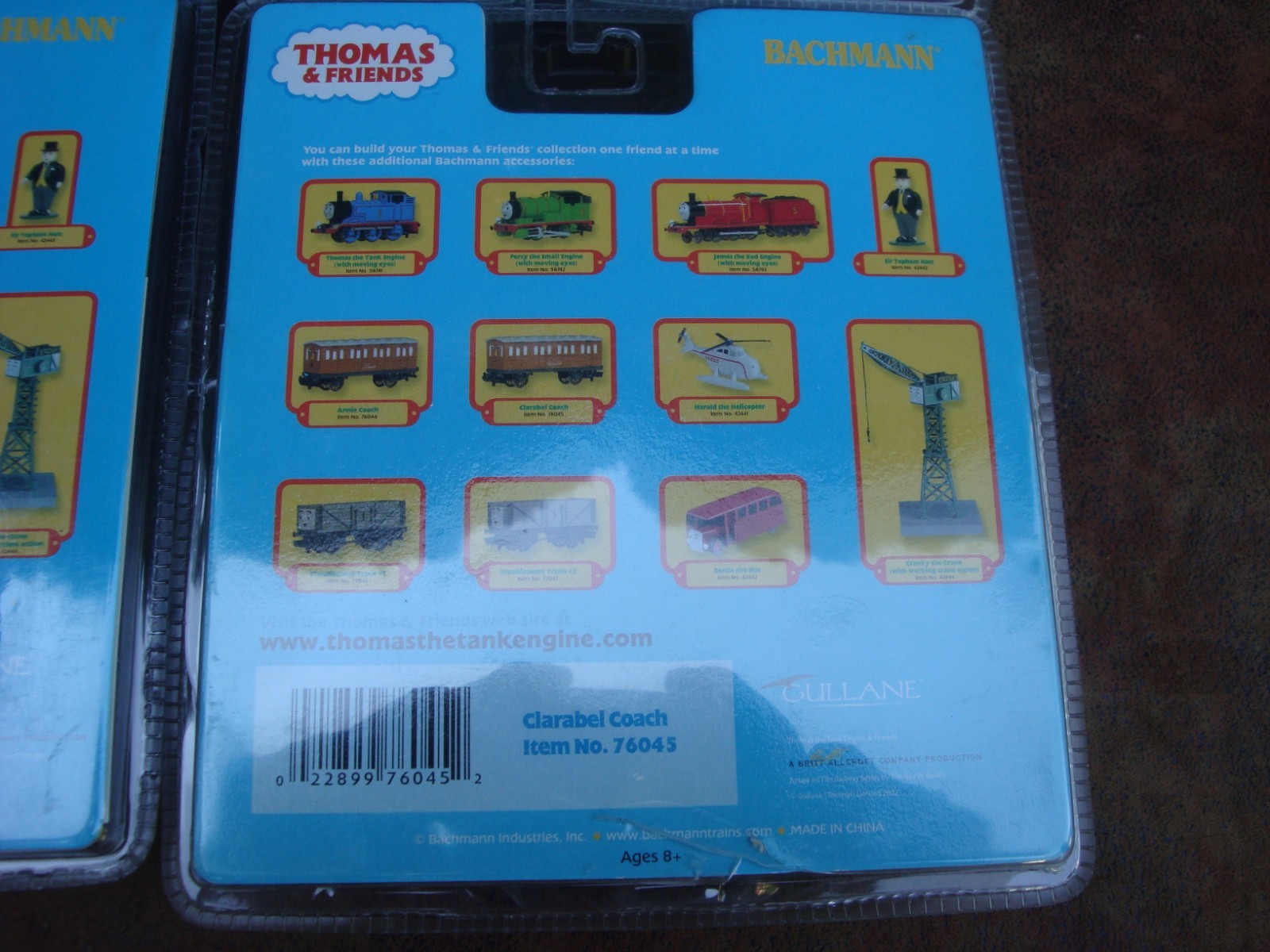 Lot of (4) Thomas & Friends Tank Engine and Cars by Bachmann- HO/OO scale (2002)