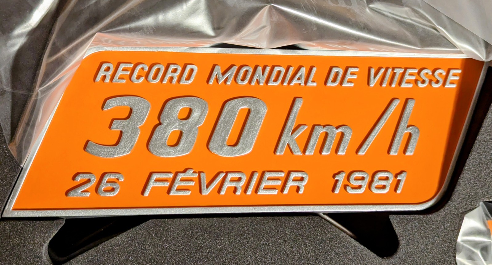 JOUEF TGV RECORD DU MONDE WORLD SPEED RECORD SPECIAL 4 PIECE SET HO HJ2412 SNCF