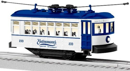 LIONEL ENTENMANN’S TROLLEY (METCA) 2301430 OPERATING BUMP N GO MOTORIZED O GAUGE