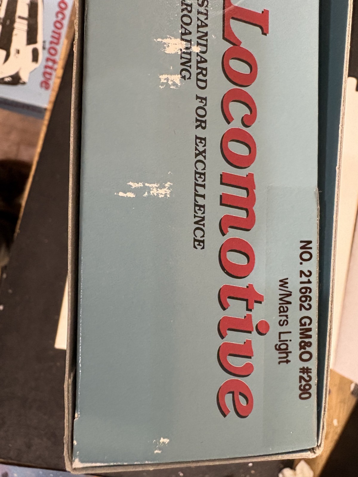 *PROTO 2000 HO SCALE #21662 GM&Q #290 PA LOCOMOTIVE w/ MARS LIGHT NIB