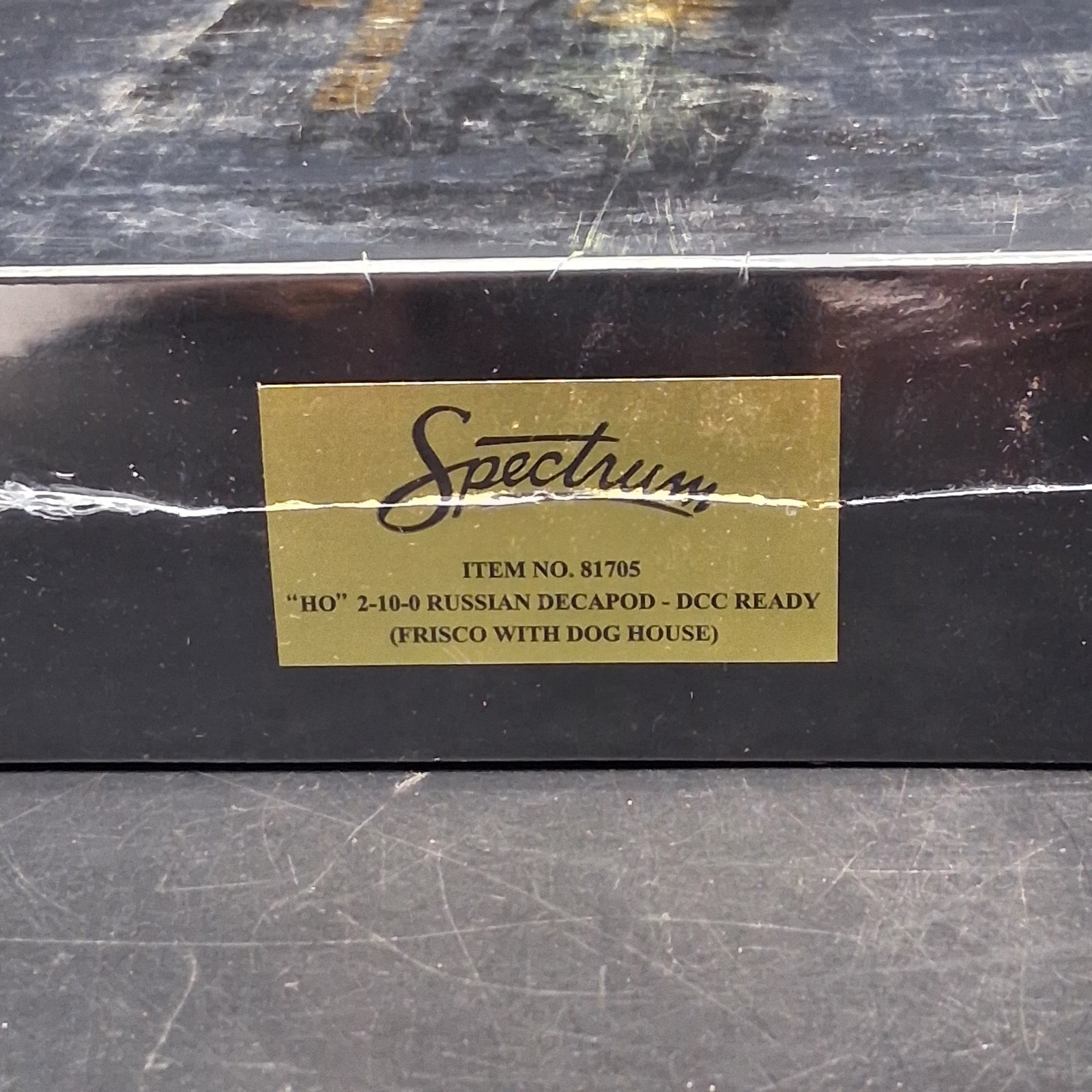 SEALED NIB Spectrum 81705 HO Gauge 2-10-0 Russian Decapod Frisco DC DCC Ready