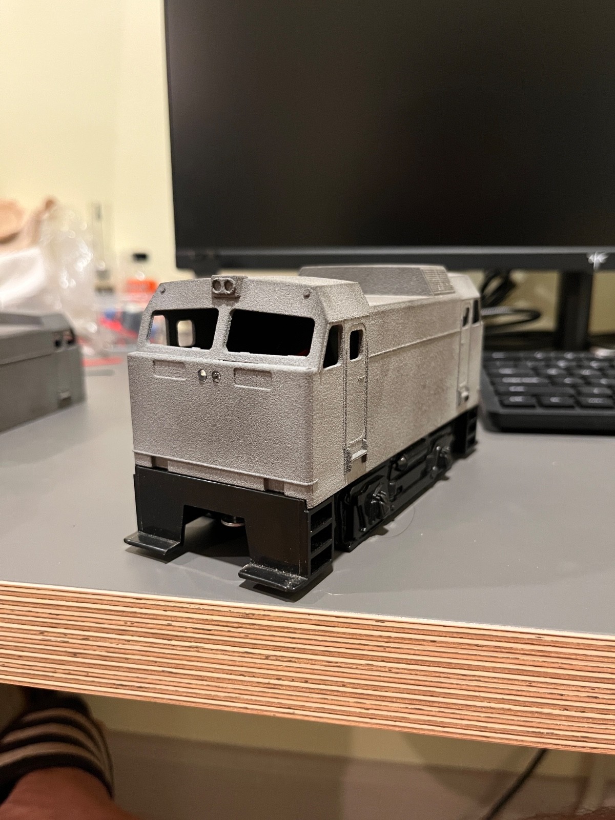 Lionel O Gauge Industrial Diesel Switcher Custom E60CH Body Shells (Undecorated)