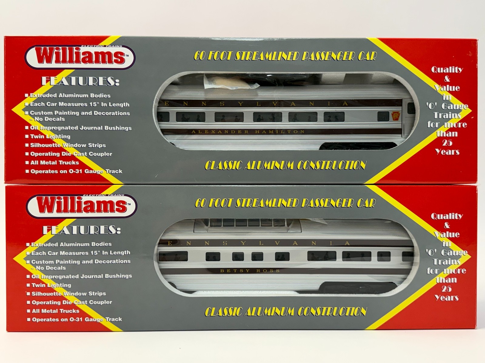 Williams Bachmann Pennsylvania Tuscan GG‑1 + Full 6‑Car Luxury Liner Set