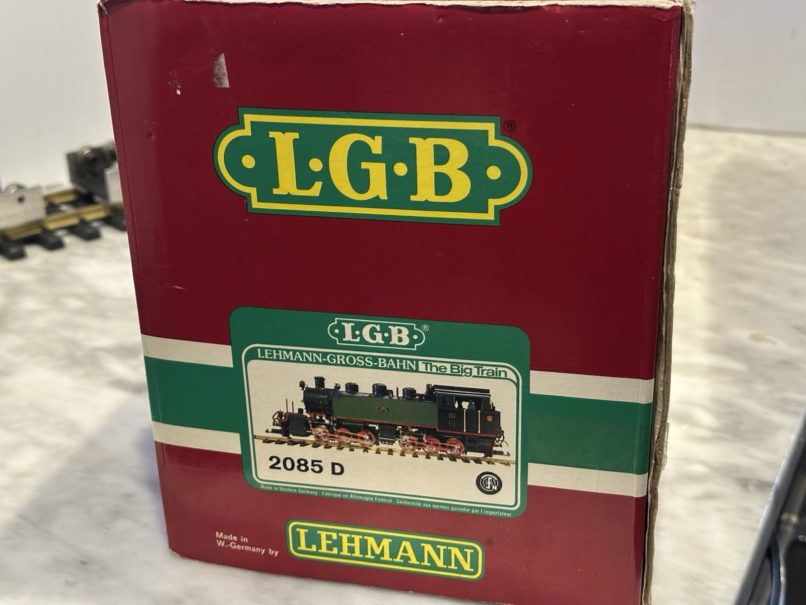 Lgb G 2085D ESG 0-6-6-0 Mallet Steam Engine #104 In Box